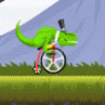 Jocuri cu Dinozauri pe Bicicleta