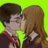 Harry Potter saruta pe Hermione