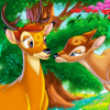 Jocuri cu Bambi Si Numerele Ascunse