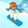 Diego pe snowboard