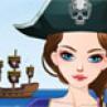 Jocuri cu Frumoasa Fata Pirat Dress Up